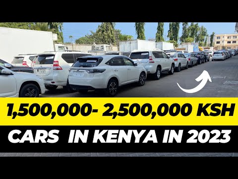 Cars you can buy with a budget of 1.5-2.5M Ksh  Kenya//Shopping for Budget cars in Kenya in 2024
