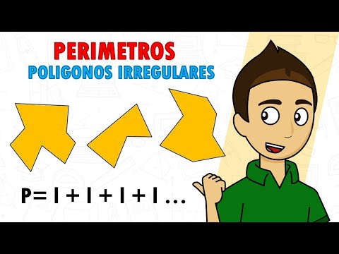 PERIMETER OF IRREGULAR SHAPES Super easy - For beginners (IRREGULAR POLYGONS)