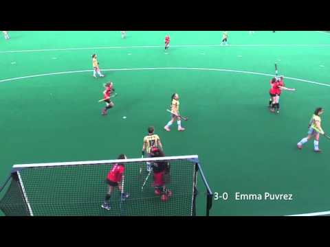 Dames 1: KHC Dragons - Wellington (06/03/2016)