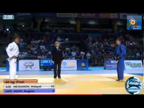 European Judo Championships Cadets Tallinn 2013 Final-60kg HEYDAROV (AZE) - IADOV Bogdan (UKR)