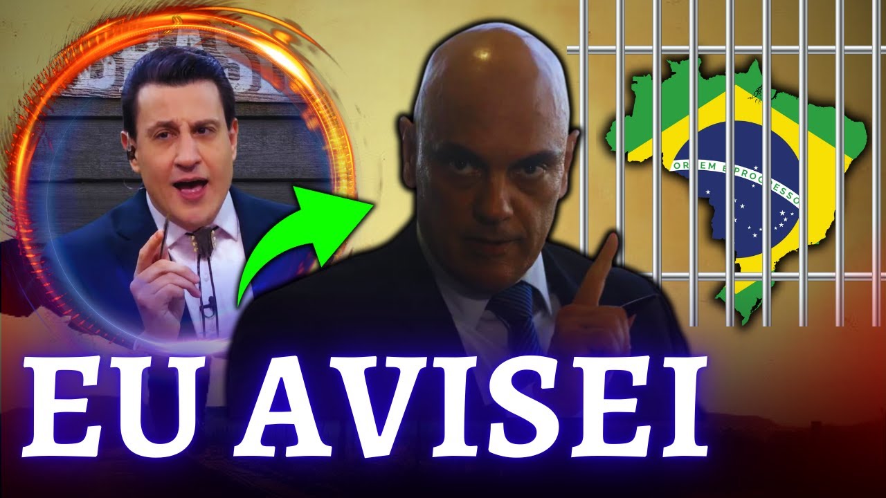 EU AVISEI 🚨 Ou o Brasil prende o Moraes ou o Moraes prende o Brasil