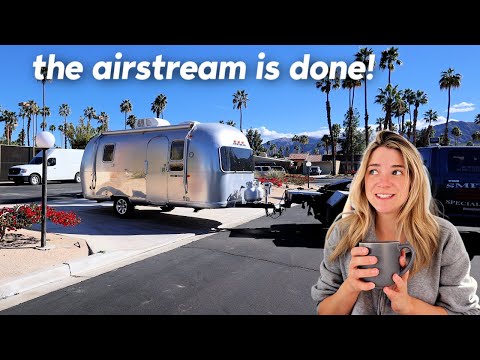 The Airstream Finally Made It To Palm Springs!