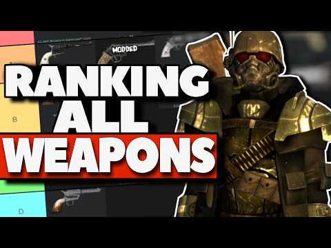 The Ultimate Fallout New Vegas Weapons Tier List