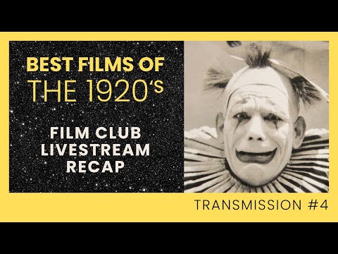 Film Club : Films of the 1920s