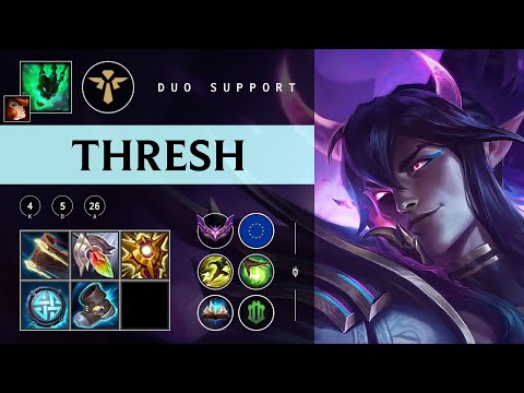 Thresh Support vs Heimerdinger - EUW Master Patch 25.24