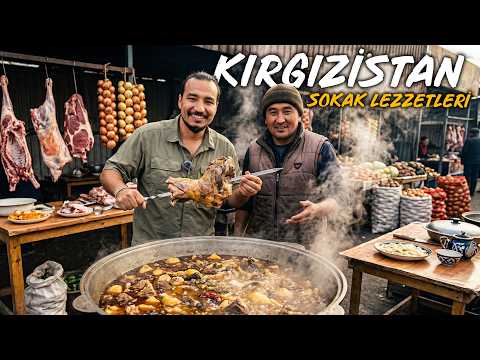 KYRGYZSTAN STREET DELICACIES ( I Drank Kimiz ) 🇰🇬