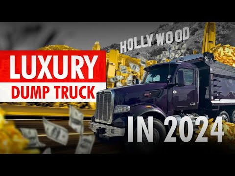 Part of a video titled THE WORLD'S MOST EXPENSIVE DUMP TRUCK - YouTube