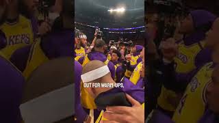 The Lakers emotional tribute to Kobe Bryant #shorts