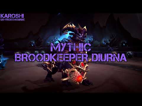 Karoshi vs. Mythic Broodkeeper Diurna - Vault of the Incarnates - Protection Paladin