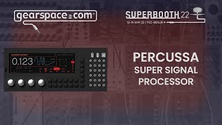 Video thumbnail for Percussa SSP DSP instrument & effects module - Gearspace @ Superbooth 2022 by Gearspace Forum