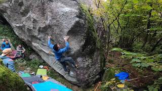 Video thumbnail of Vivo sovversivo, 7c. Val Masino