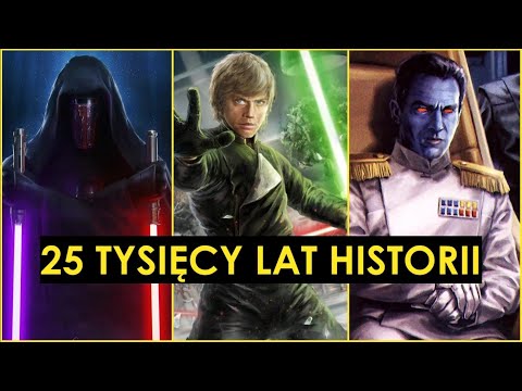 Kompletna Historia Gwiezdnych Wojen (Legendy) - 25.000 lat fabuły  __Star Wars LEGENDS Lore