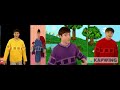 Blue S Clues But With 4 Joe Squared Shirts Resembling The Wiggles