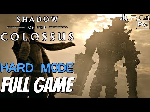 Shadow of The Colossus Remake - Gameplay Walkthrough FULL GAME (HARD MODE) Speedrun PS4 PRO