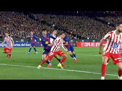 Gol De Marc Bernal | Marc Bernal Goal | Barcelona vs Atletico de Madrid | Copa Del Rey Semi Final 26