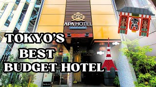 Tokyo's BEST Budget Hotel Chain to stay at🗼 APA Hotels Asakusa Tokyo Japan