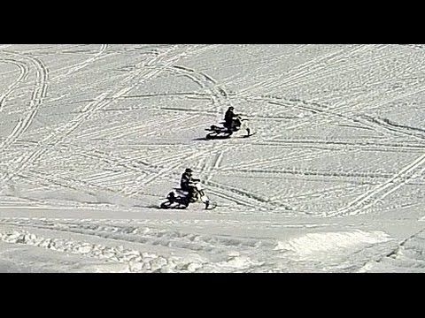 TS #34a - CR500 Timbersled SX vs CR500 LT Drag Race