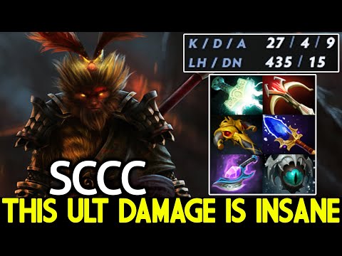 SCCC [Monkey King] Super Carry Imba Wukong's Command Damage Dota 2