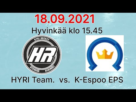HYRI U17 Team vs. K-Espoo EPS / 18.9.2021