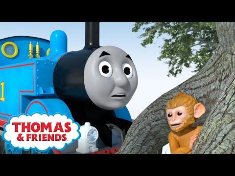 Thomas and the Monkeys | Cartoon Compilation | Magical Birthday Wishes | Thomas & Friends™ - Kids TV Series, Kingdom Kids Zone - Thomas & Friends
