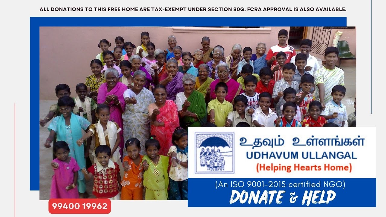 Udhavum Ullangal is a Orphanage in Chennai, Orphanage in Adambakkam and Orphanage Maraimalai Nagar