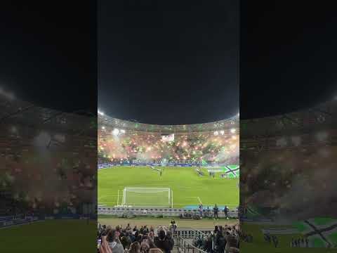 Amazing Pyro Show 🤯🧯From Hannover 96 Fans 🔥