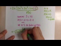 Factoring Polynomials Using Factor Theorem