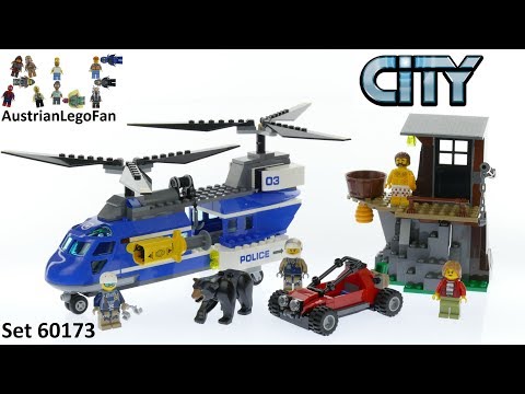 Vidéo LEGO City 60173 : L'arrestation dans la montagne