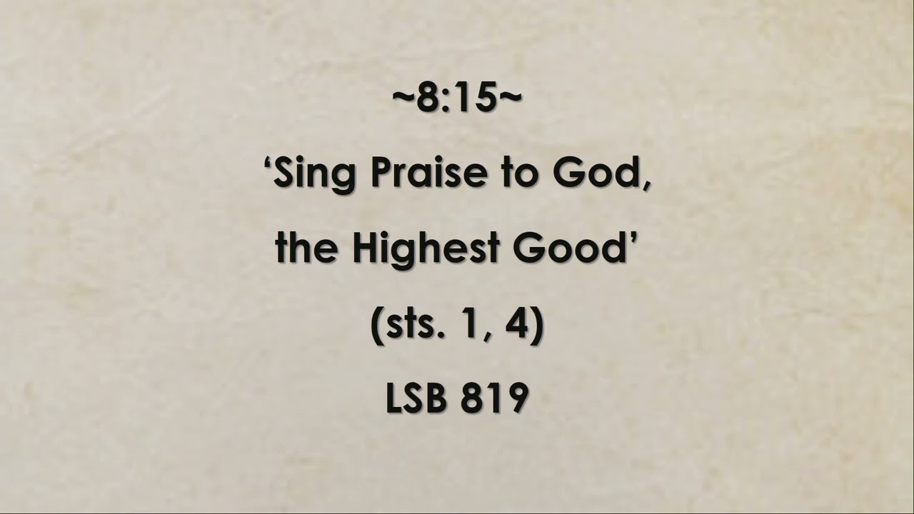 5/10/2026 Worship Service