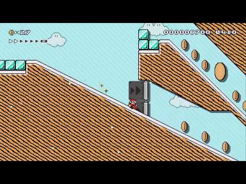 Hit the slopes! by Thez - Super Mario Maker 2 - No Commentary 1bv