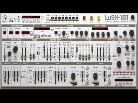 d16 LuSH-101 short demo clip