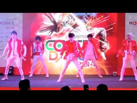 140608 Helios cover SHINee - Sherlock + Eveybody @Jaymart Cover Dance 2014