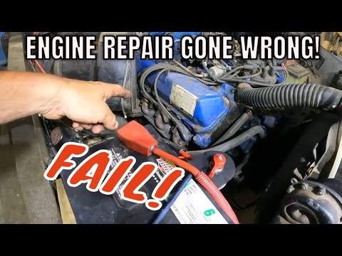 Exhaust Manifold Gasket Replacement: Big Block Dentside Ford