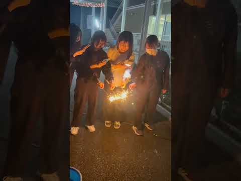 【OKAGAKU】有城祭2024～後夜祭ファイア！～【OKATAN】 #Shorts