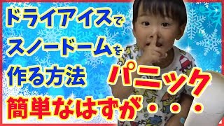 スノードームを作ろう！実験【れんチャンネル♡Ren Channel 】