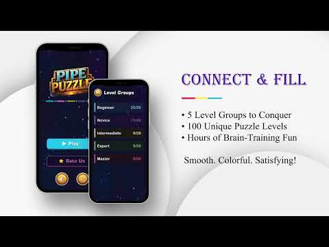 Pipe Puzzle: Connect the Pipes