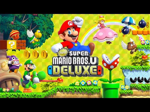 New Super Mario Bros. U Deluxe - 24/7 Stream | JingleBells Gaming