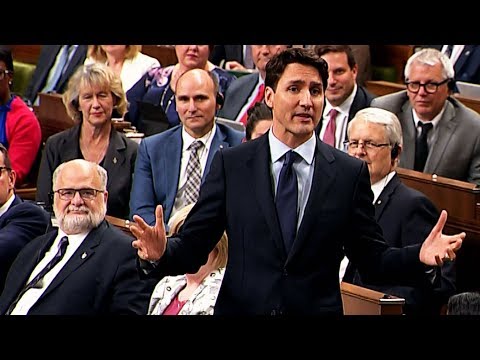 PM Trudeau, Scheer spar over tax cuts, U.S. tariff response