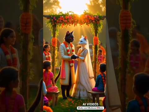 Shaka And Shabnum 🧚‍♀️ The Mysterious Black Cat In A Suit 👔#foryou #foryoupage #ai #foryou #funny