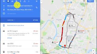 Google Maps Tips - Predicting Travel Time in the Future