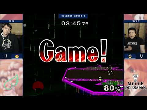 Super Melee Pression 2 - Arte (Peach) vs. Welp (C. Falcon) - Winners Round 3