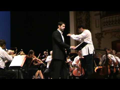 Master Classes José CURA  5 septembre 2010 Ricardo Velasquez /José Cura duo "Don Carlo" Verdi