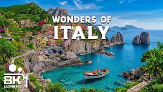 Wonders of Italy - The Most Beautiful Places, Historic Towns and Coastal Wonders | Travel Video 4K