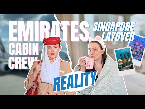 REALITY | EMIRATES Cabin Crew Life | 24 hours in Singapore
