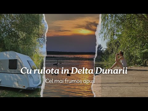We found a good camping spot in the Danube Delta. Boat trip on the canals. Ep 5.