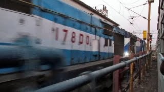 preview picture of video 'ITARSI Junction departure onboard 14009 DEE-CWA Patalkot Express!!'