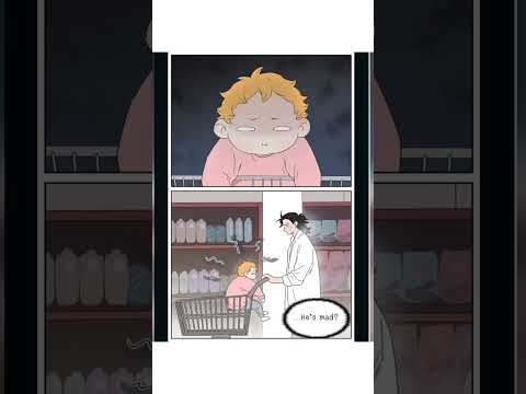 💕Papa wolf & the puppy💞 #manhwa #manhua #shorts #manga #love