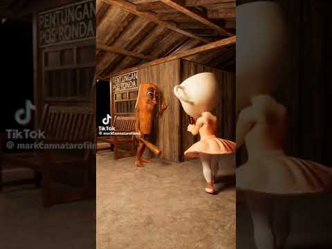 bailarina Capuchina detrás de Cámaras