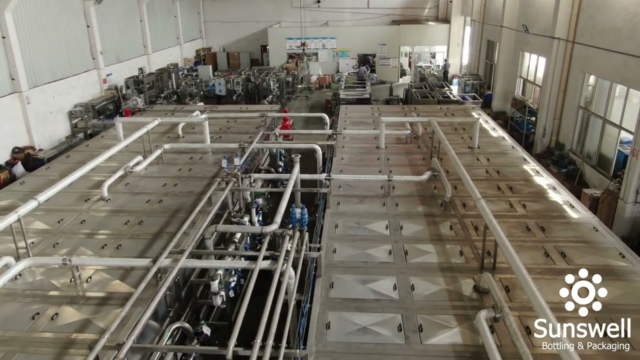 United States, Tunnel Pasteurizer 105 000 Cans per hour 330ml Aluminum can