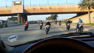 preview picture of video 'Bikers - Jubail Saudi Arabia'